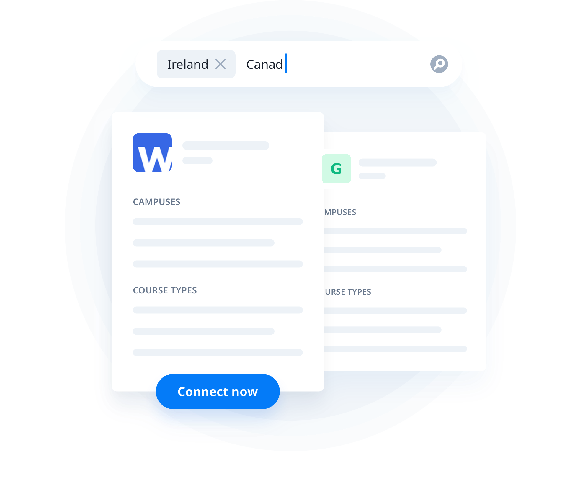 Connect your Portfolio - Browse schools with live pricing